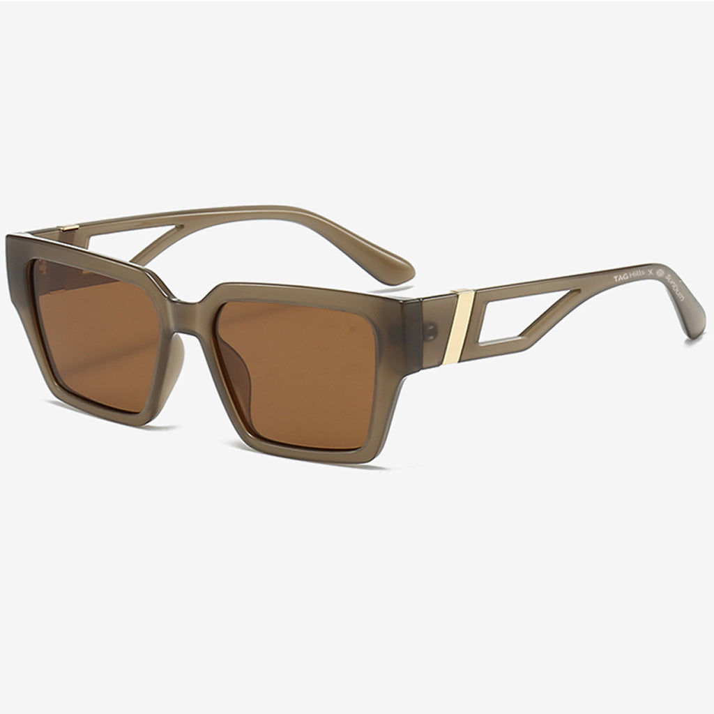 TAGHills X Sunburn Sunglasses THSX1934 - C3-Tea Tea