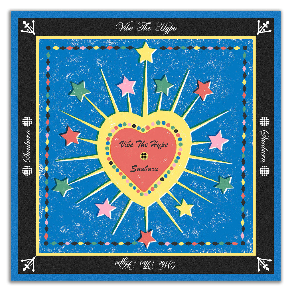 Happy Stars Silk Scarf