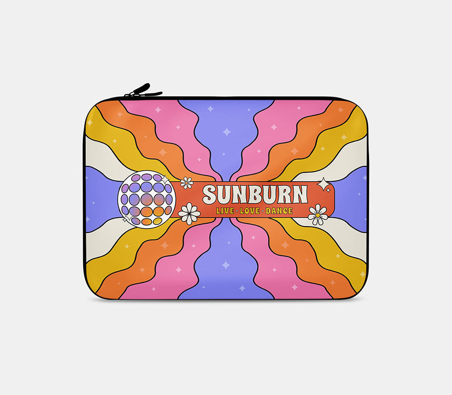 Sunburn Live Love Dance Laptop Sleeve
