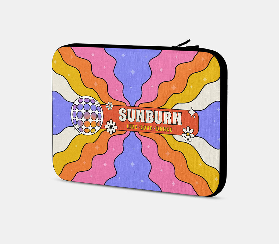 Sunburn Live Love Dance Laptop Sleeve