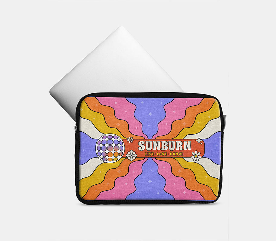 Sunburn Live Love Dance Laptop Sleeve