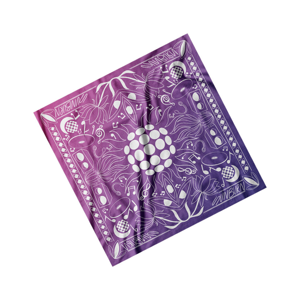Out of This World Purple Bandana