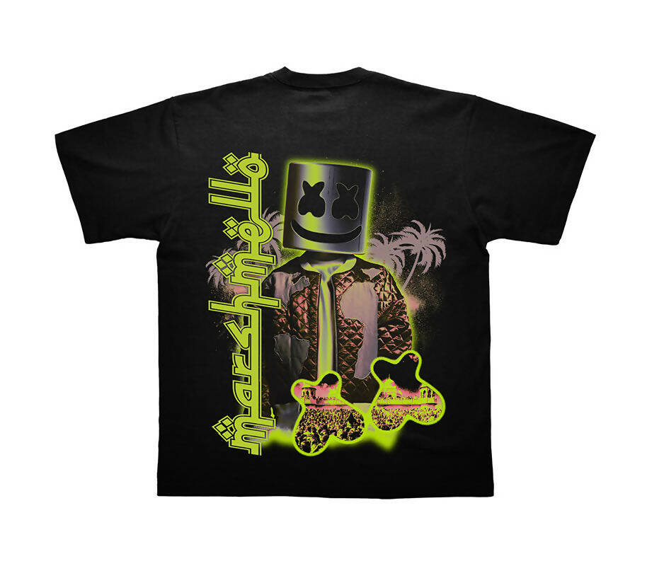 Marshmello T Shirt Design Marshmello Kids Smile T-Shirt — Tie Dye