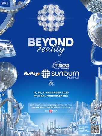 Sunburn Festival, Asia’s Biggest EDM Festival, brings its 2025 edition to Mumbai