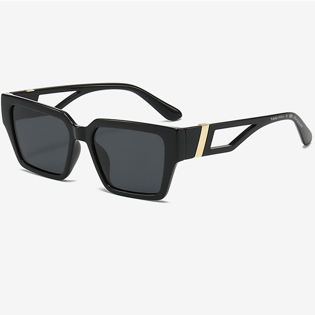 TAGHills X Sunburn Sunglasses THSX1934 - C1-Black Black