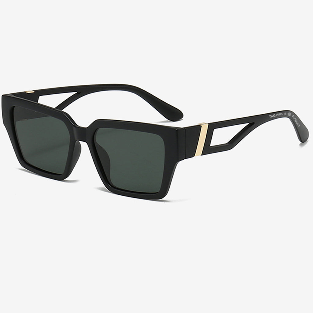 TAGHills X Sunburn Sunglasses THSX1934 - C2-Black Green