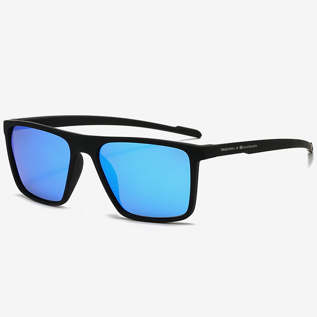 TAGHills X Sunburn Sunglasses THSX1937 - C1-Black Blue