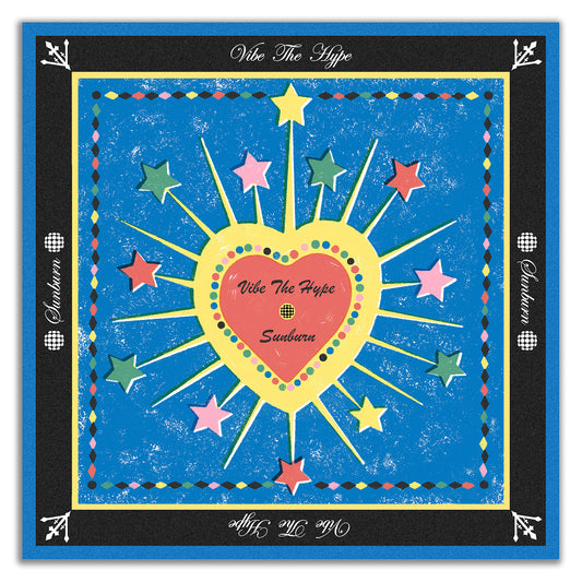 Happy Stars Silk Scarf