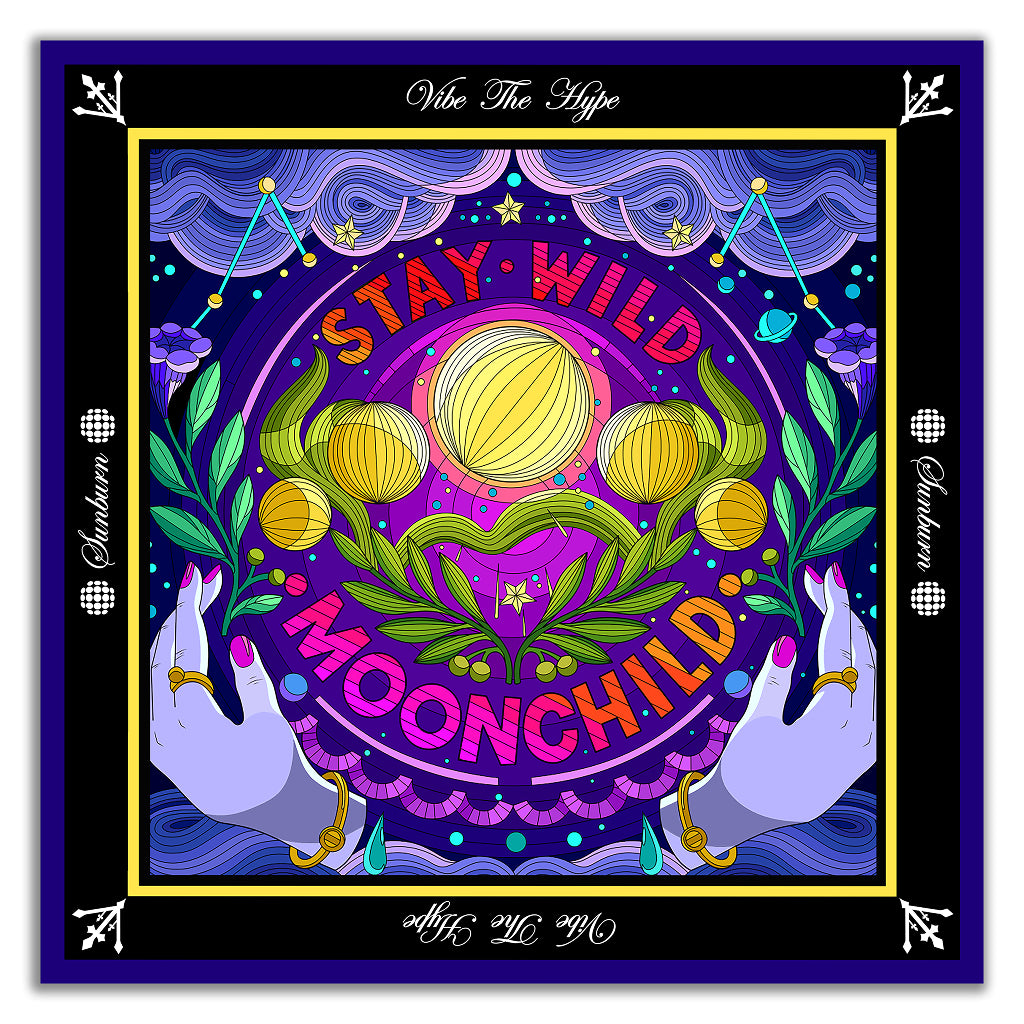 Moonchild Silk Scarf