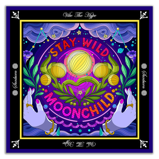 Moonchild Silk Scarf