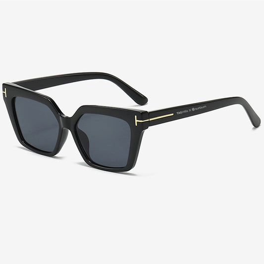 TAGHills X Sunburn Sunglasses THAS0155 - C1-Black Black