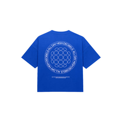 Sunburn core logo oversized tee (royal blue)