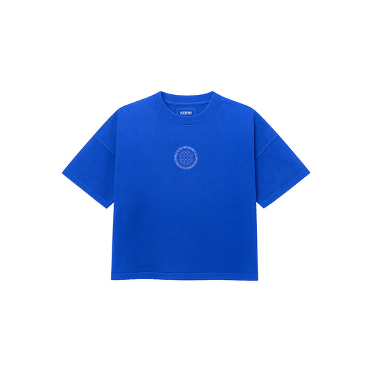 Sunburn core logo oversized tee (royal blue)