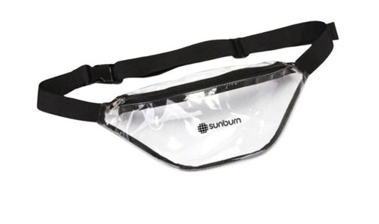 Sunburn clear fanny pack