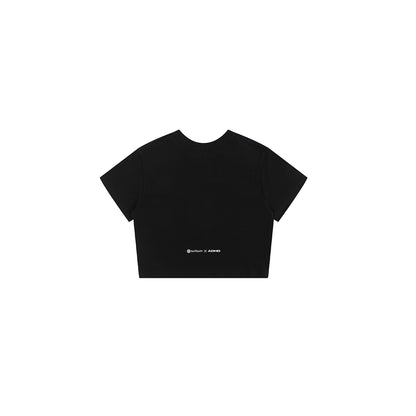 Girlboss baby tee (black)