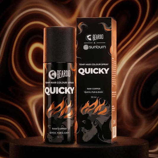 Quicky Temp Hair Color Spray Raw Copper 50ml