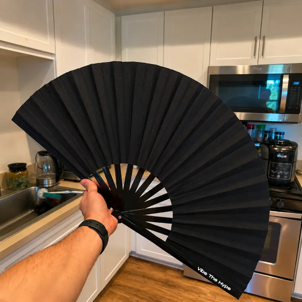 VTH Black Hand Fan
