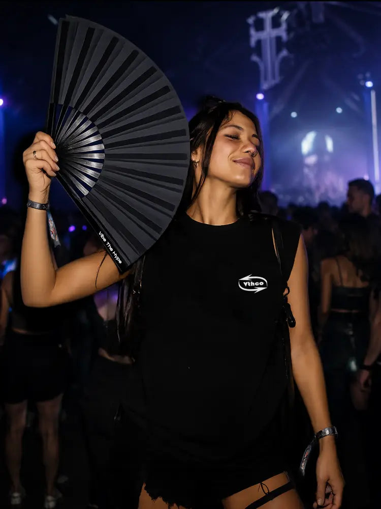 VTH Black Hand Fan
